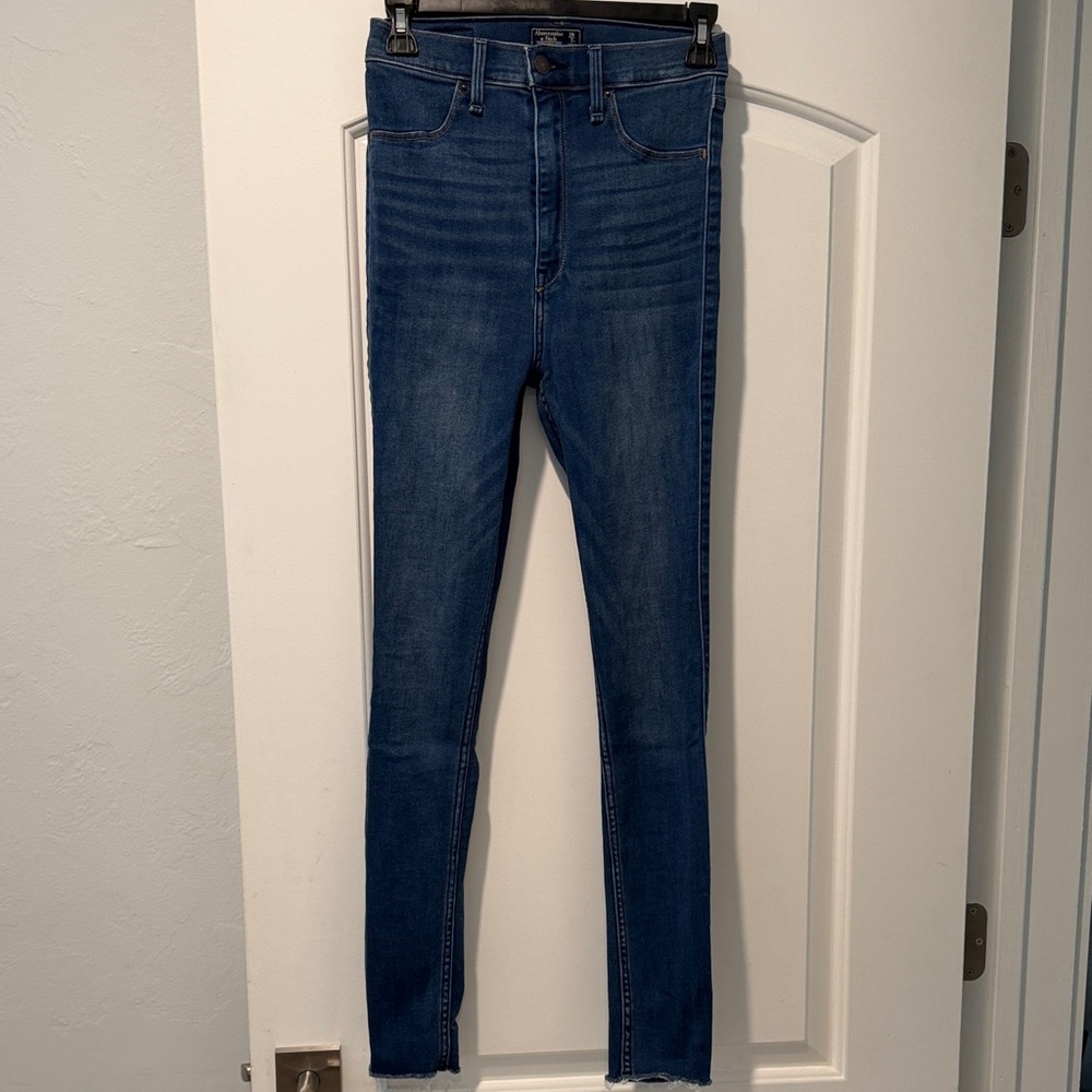 Abercrombie Dark Blue Skinny Jeans